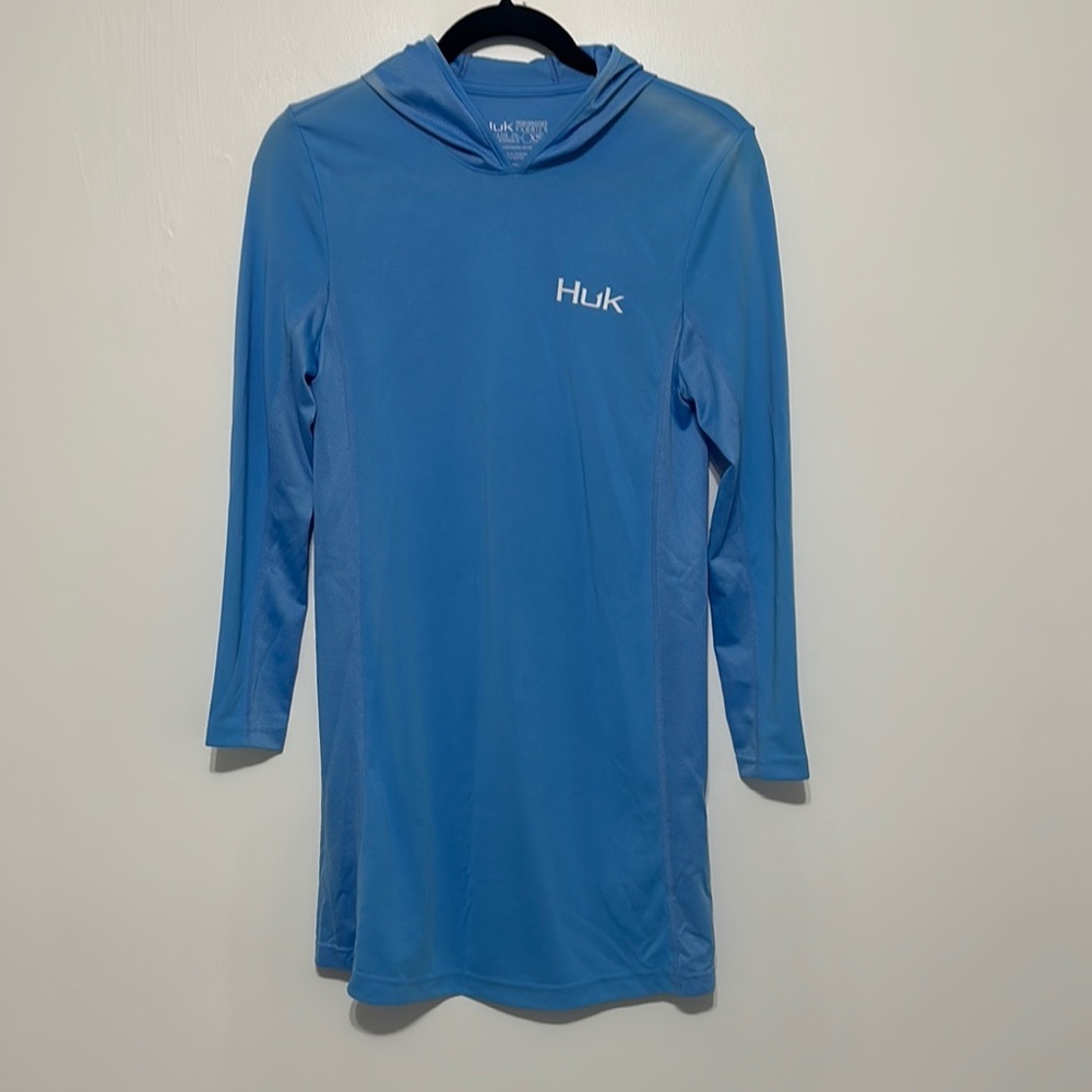 Huk Performance Blue Hoodie